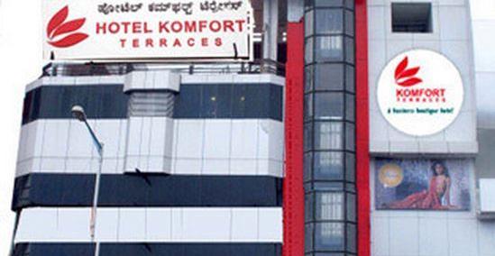 העיר בנגלור Hotel Komfort Terraces מראה חיצוני תמונה